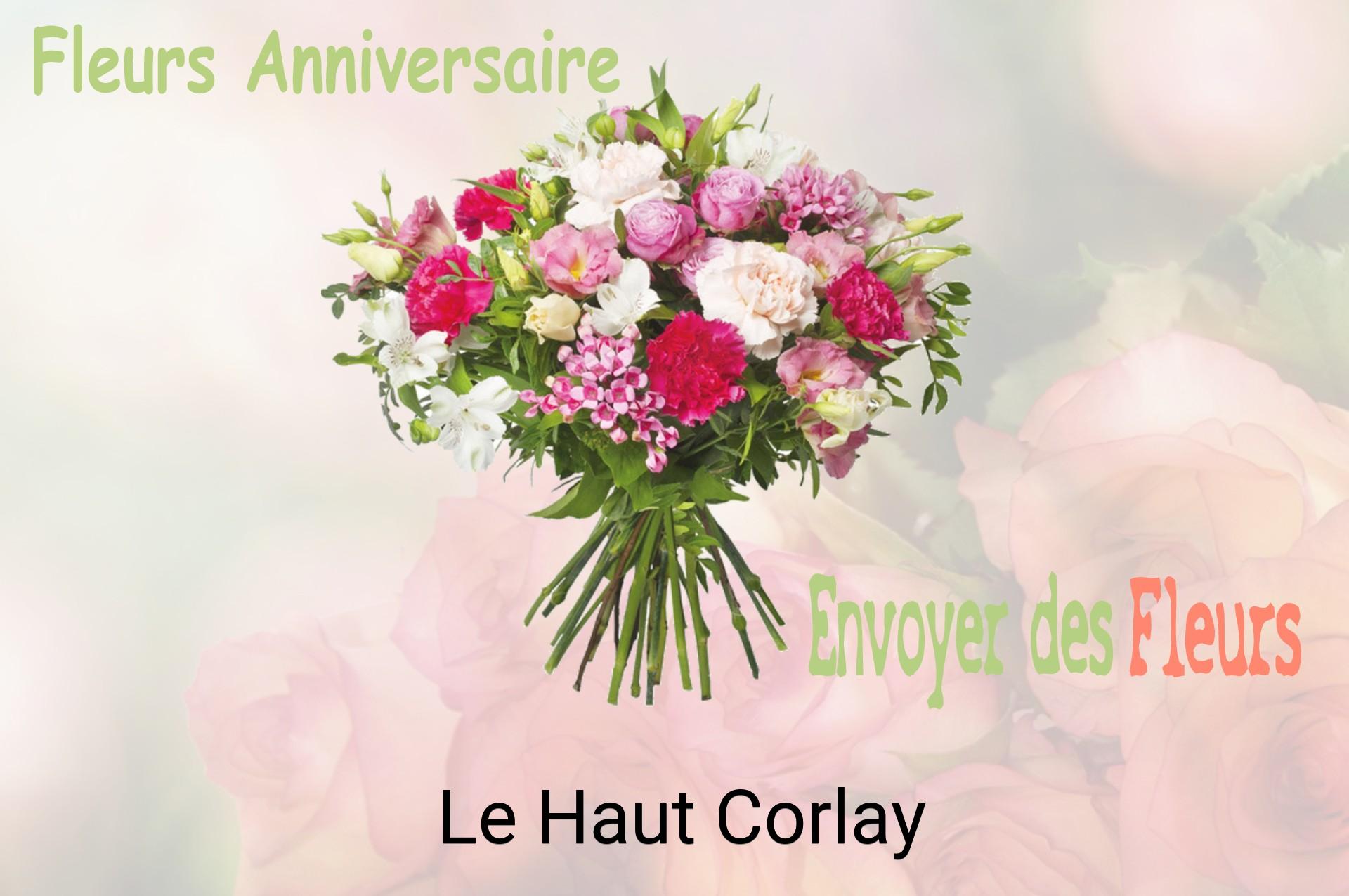 Bouquet de fleurs d’anniversaire livré à Le Haut-Corlay